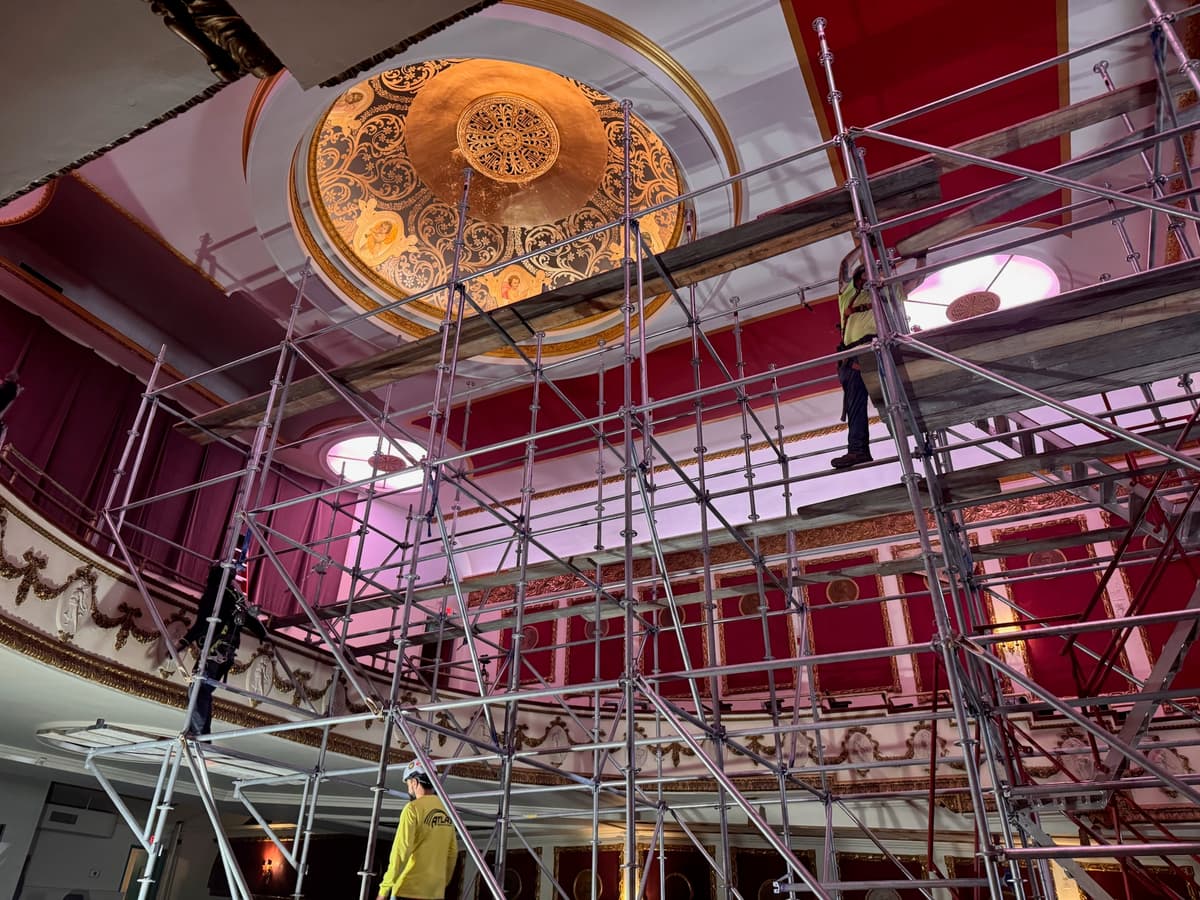 Scaffolding During Restoration