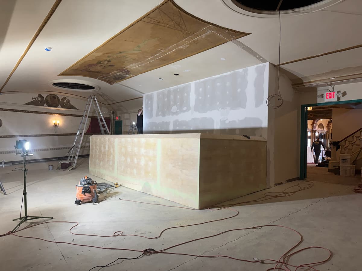 Theater renovation photo 46