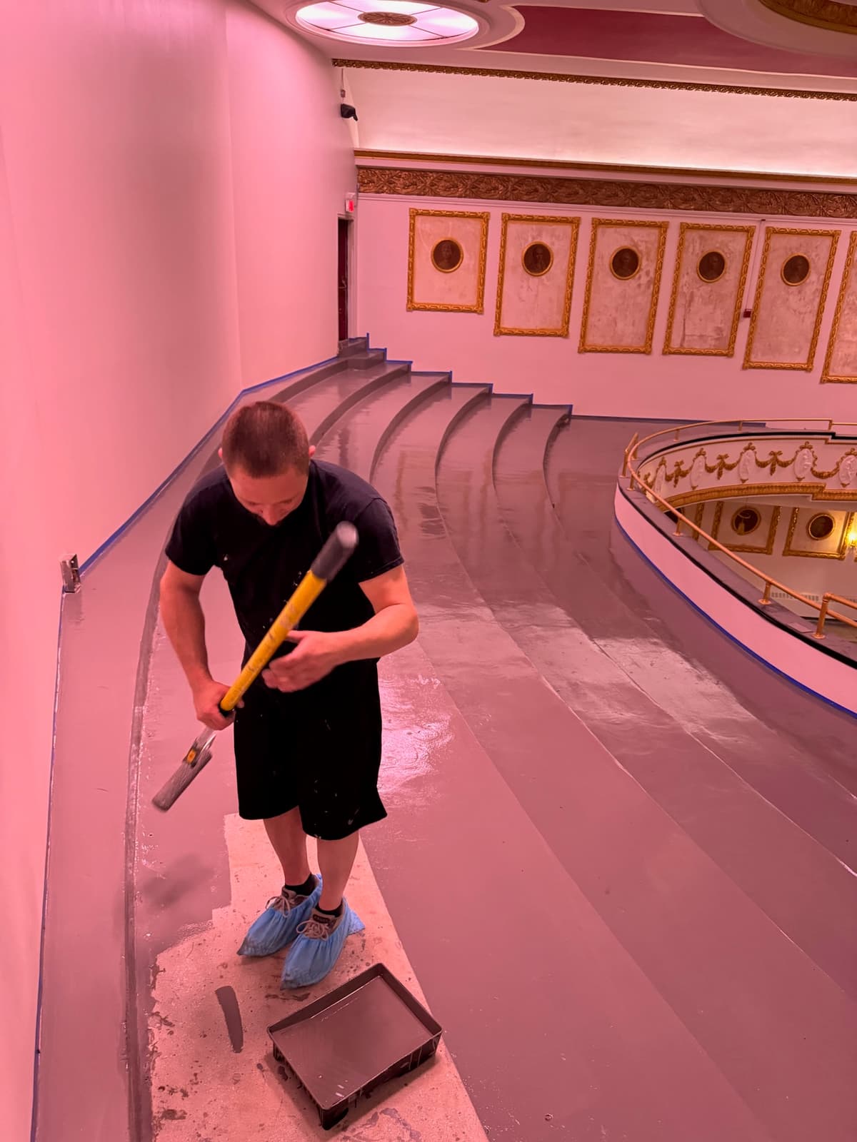 Theater renovation photo 74