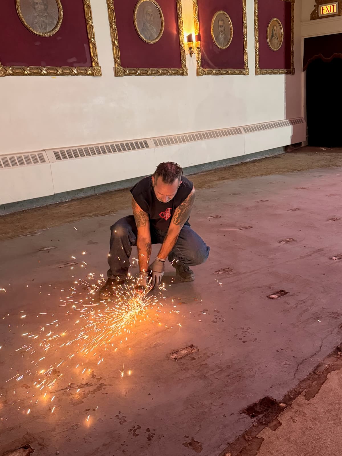 Theater renovation photo 32