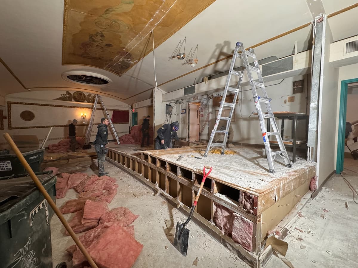Theater renovation photo 88