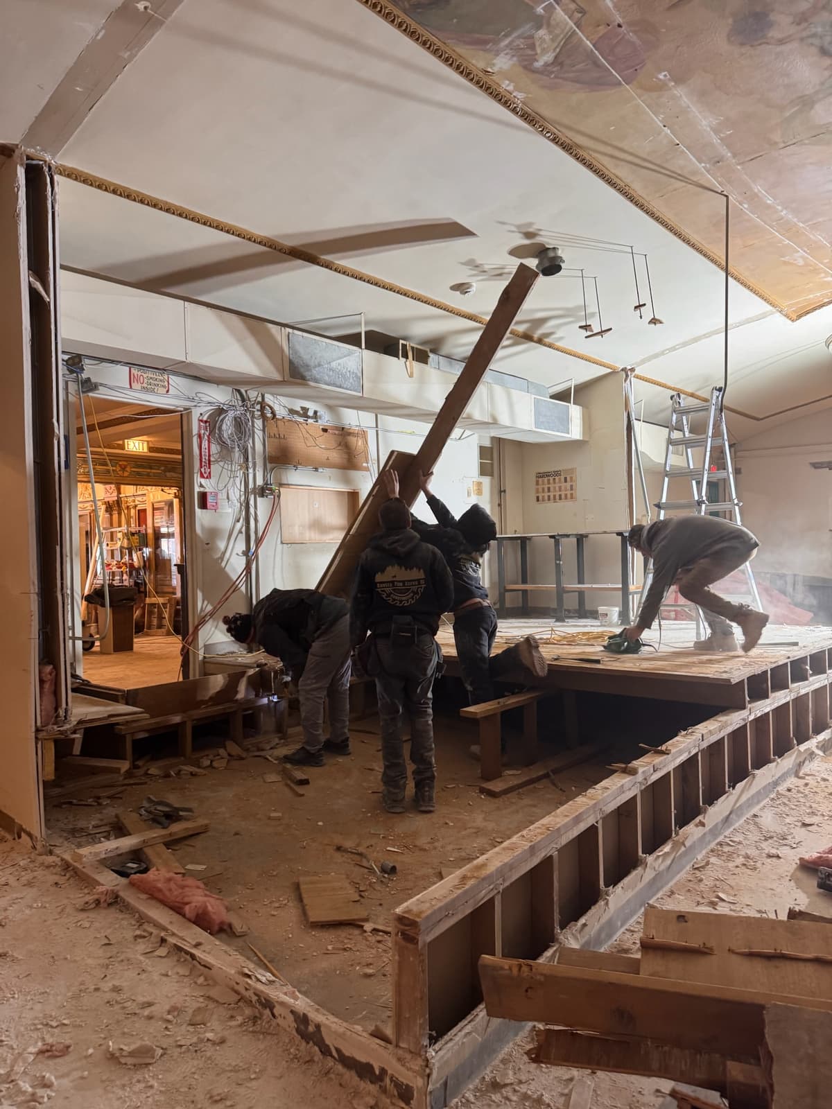 Theater renovation photo 41