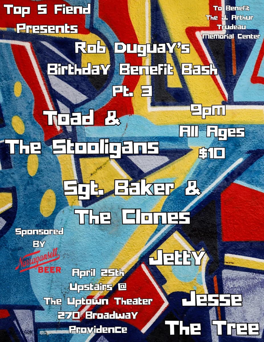 Rob Duguay's Birthday Benefit Bash
